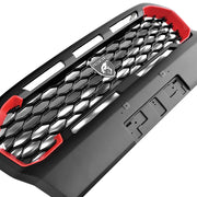 Predator Mesh Grille with Red Accents for Ford Ranger Wildtrak 2019-2022