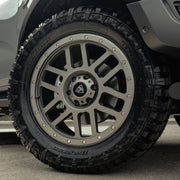 20x9 Gunmetal Grey Predator Dakar Alloys for Ford Raptor 2023+