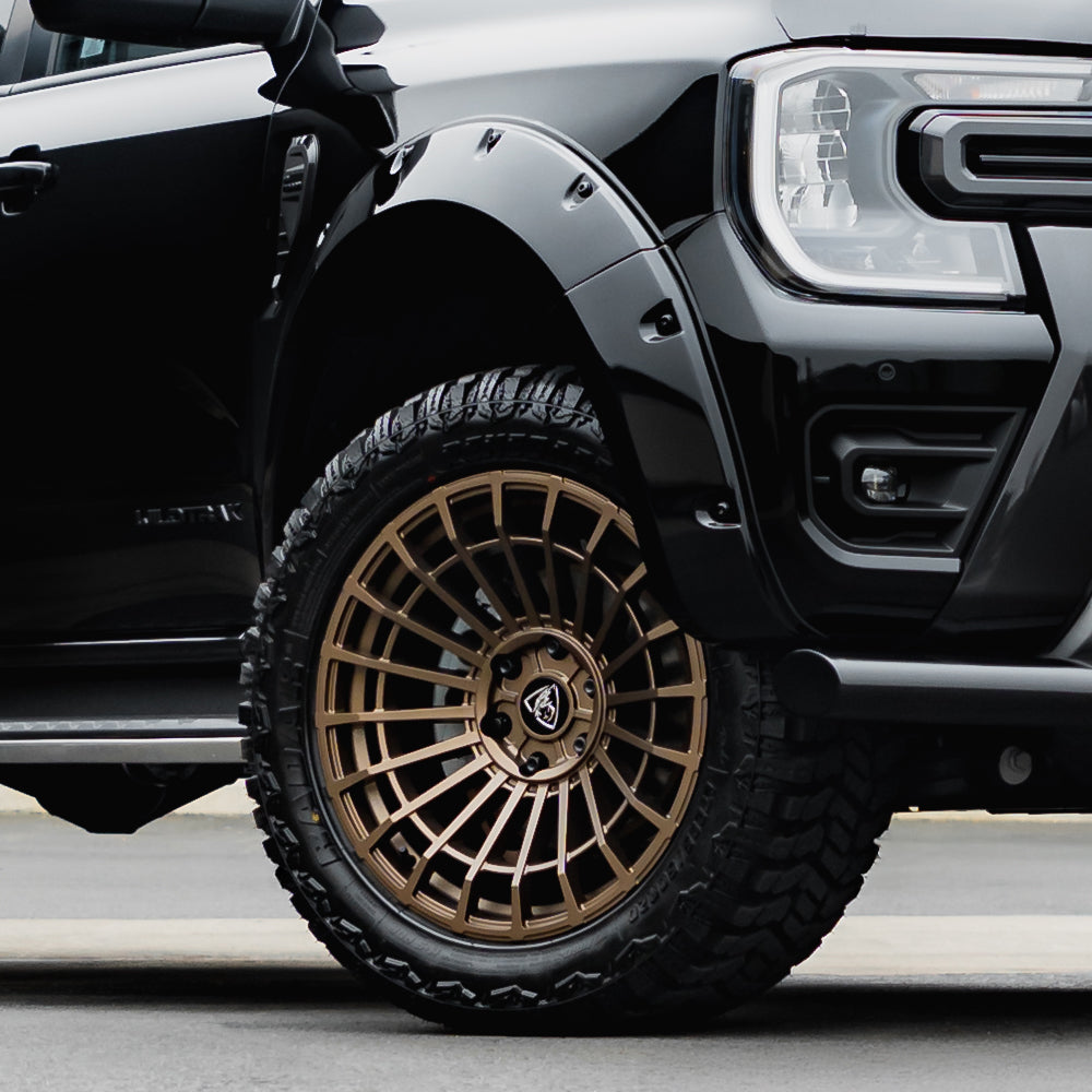 20x9.5 Bronze Predator Iconic Alloys for Ford Ranger 2012-2022