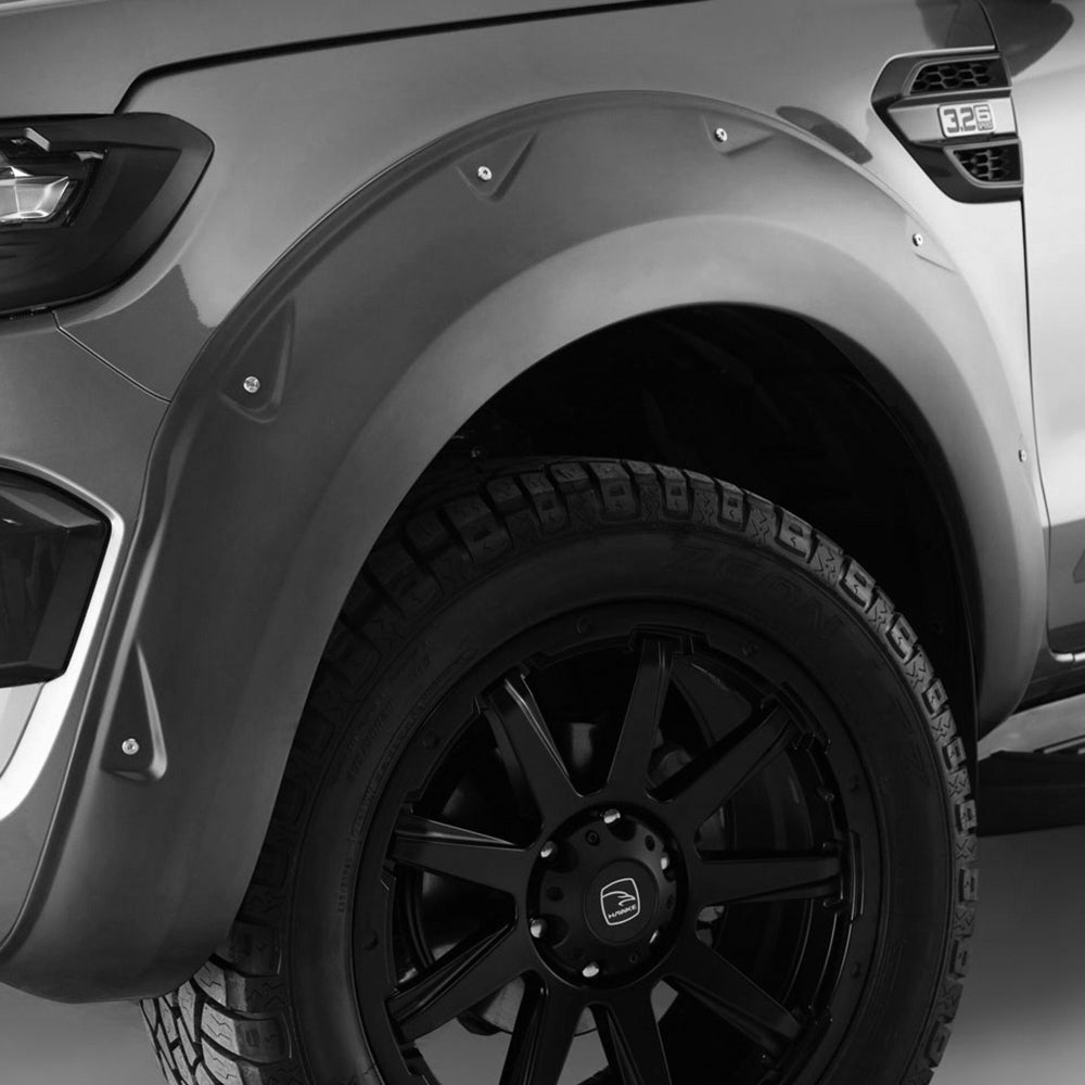 Predator Wheel Arches with Rivets in Various Colours for Ford Ranger 2019-2022