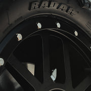 20x9 Matte Black Predator Dakar Alloys for Ford Ranger 2023+