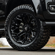 20x9.5 Matte Black Predator Scorpion Alloys for Ford Ranger 2016-2022