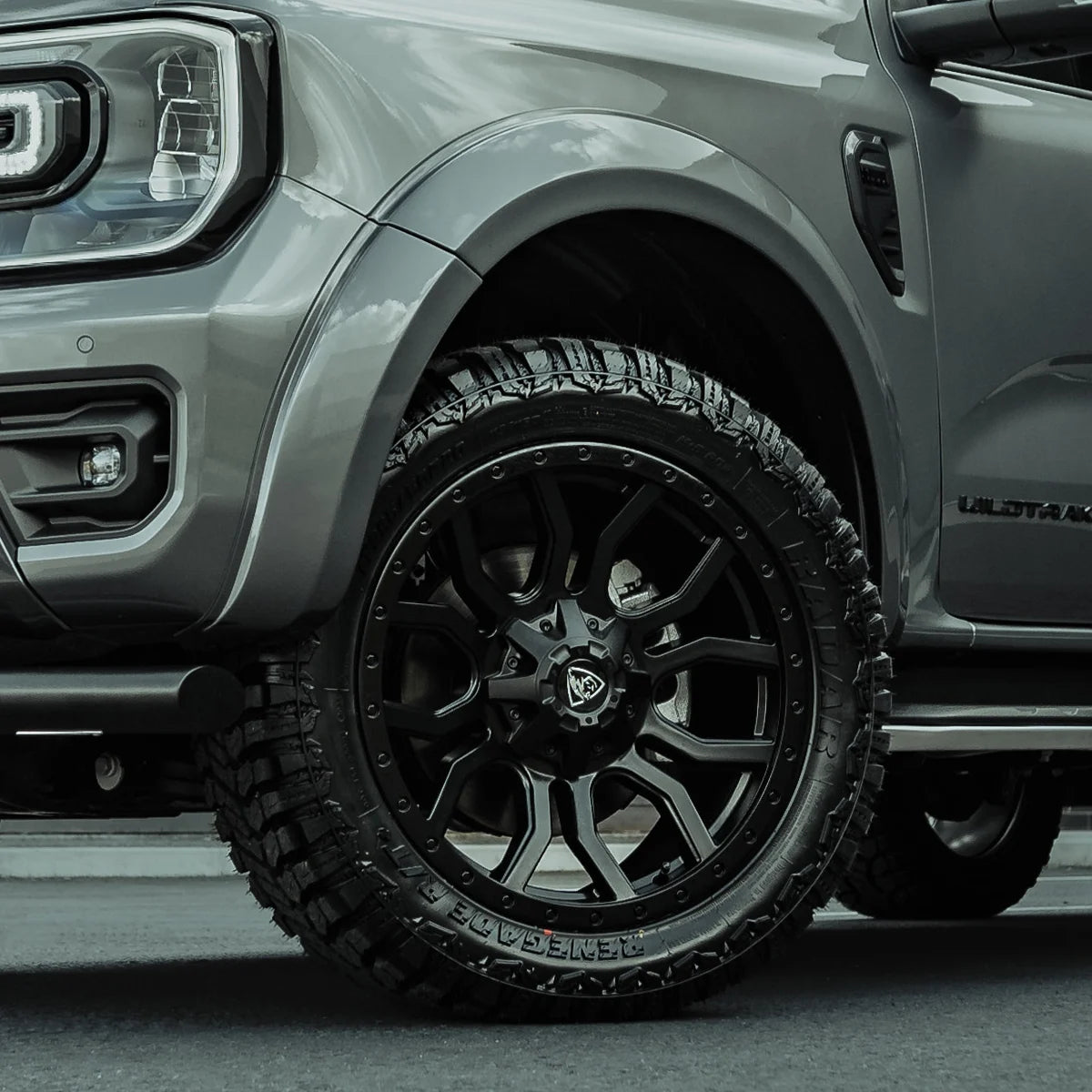 Predator Stylish Wheel Arches in Various Colours for Ford Ranger 2023+