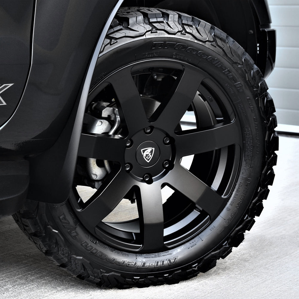 20x9 Matte Black Predator Summit XD Alloys for Ford Ranger 2012-2022