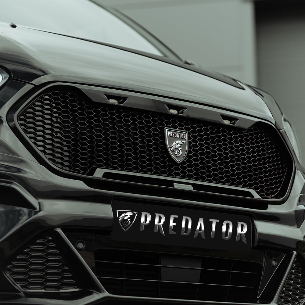 Predator Mesh Grille with LEDs for Ford Transit Custom 2018-2023