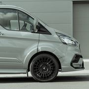 18x8 Matte Black Predator Iconic Alloys for Ford Transit Custom 2012-2023