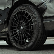 18x8 Matte Black Predator Iconic Alloys for Ford Transit Custom 2012-2023