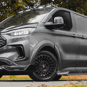 18x8 Matte Black Predator Iconic Alloys (Sports Offset) for Ford Transit Custom 2023+
