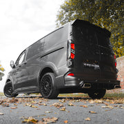 18x8 Matte Black Predator Iconic Alloys (Sports Offset) for Ford Transit Custom 2023+
