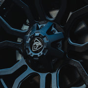 20x9.5 Matte Black Predator Panthera Alloys for VW Amarok 2023+